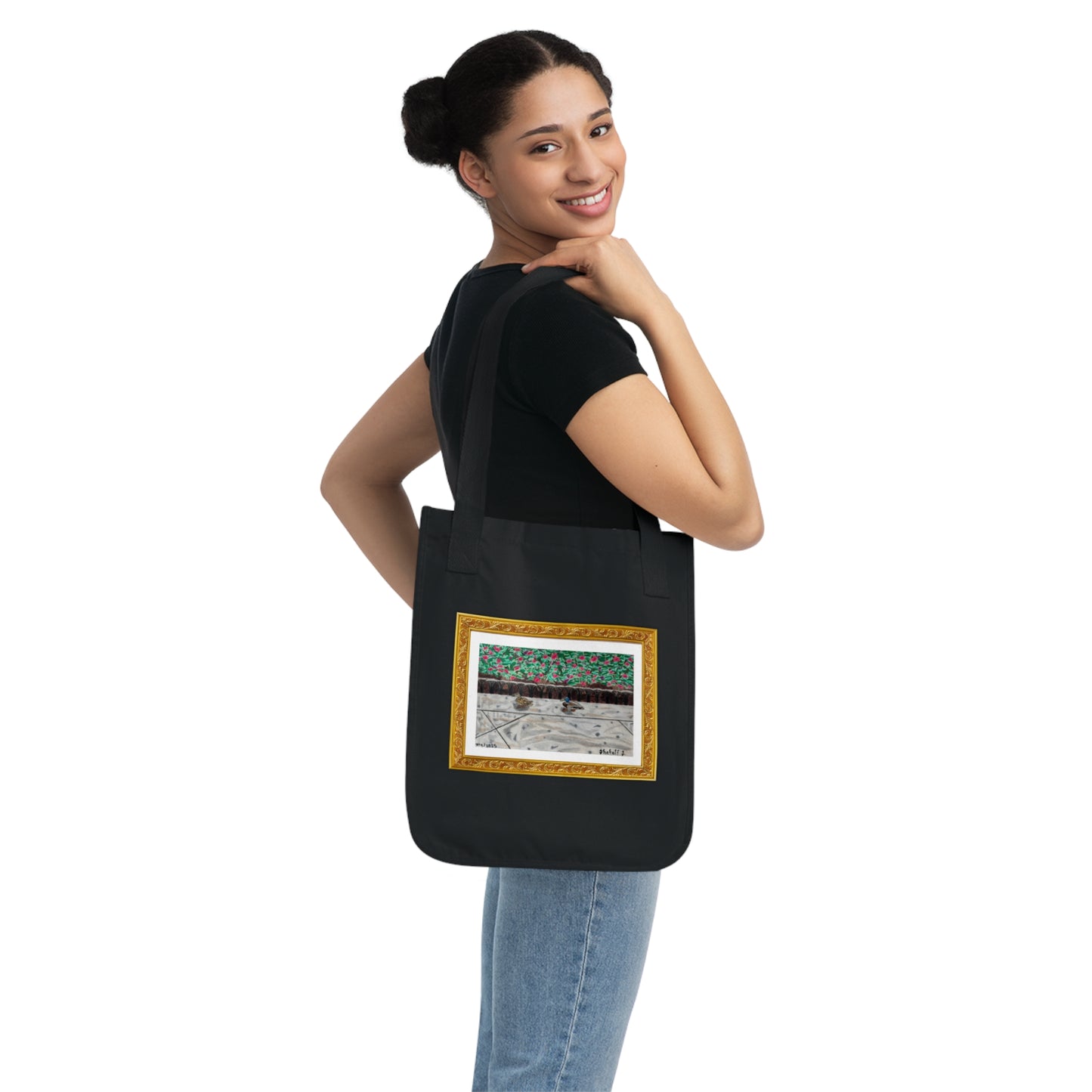 The Sneaky Chase | Organic Canvas Tote Bag