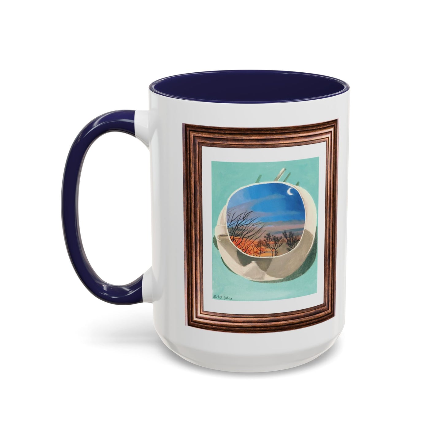 A Cup Of Sunrise | Accent Coffee Mug (11, 15oz)