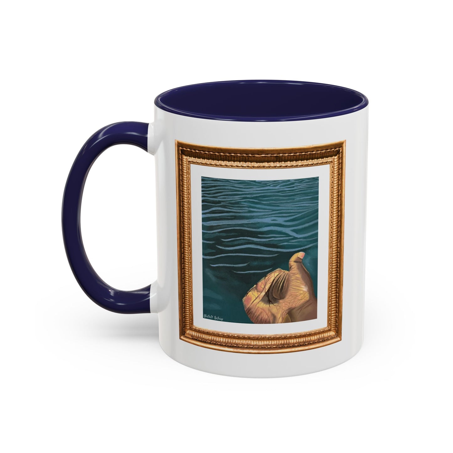 Hand In The Water | Accent Coffee Mug (11, 15oz)