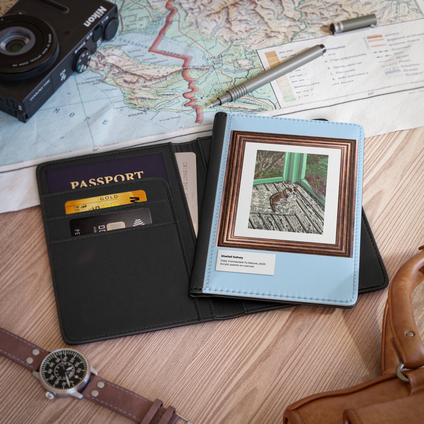 Toby Connected To Nature | Passport Cover