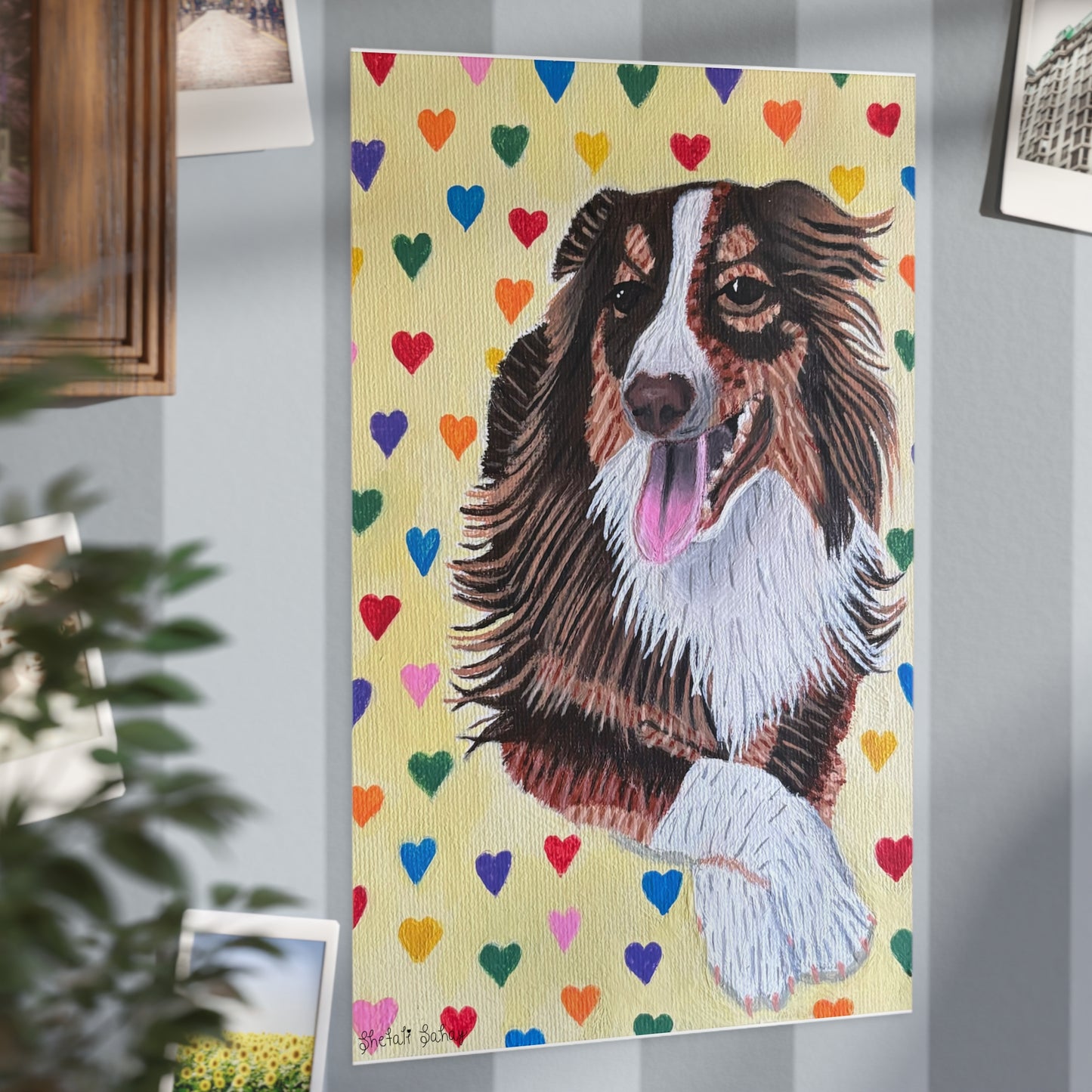 Leo The Handsome Dog | Unframed Prints